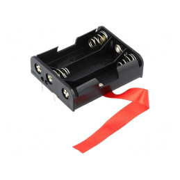 Suport Baterii AA R6 PCB 3 Sloturi | Electronic-mag.ro | Componente Electronice