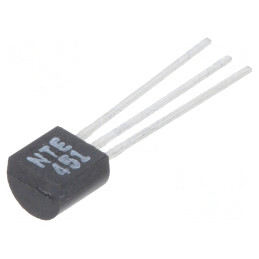 Tranzistor N-JFET 25V 20mA TO92 | Electronic-mag.ro | Componente Electronice