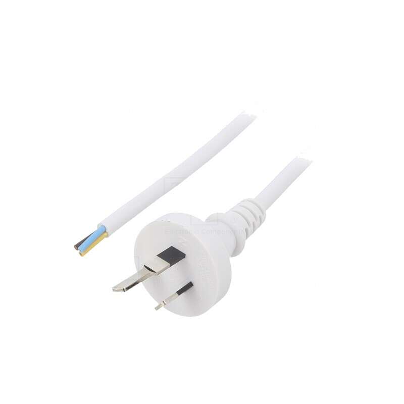 Cablu Electric 1m Alb 10A 3x0,75mm2 | Electronic-mag.ro | Componente Electronice Cablu Electric 1m Alb 10A 3x0,75mm2 | Electronic-mag.ro | Componente Electronice
