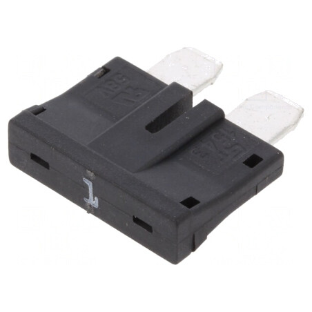 Siguranță Auto 1A 58VDC 19mm UNIVAL | Electronic-mag.ro | Componente Electronice