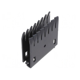 Radiator Extrudat Negru 44,6x12,5x44,6mm TO218 | Electronic-mag.ro | Componente Electronice