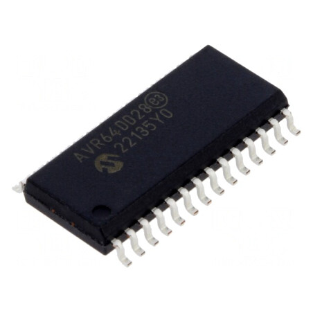 Microcontroler AVR 1,8-5,5V SO28 AVR64 AVR-DD | Electronic-mag.ro | Componente Electronice