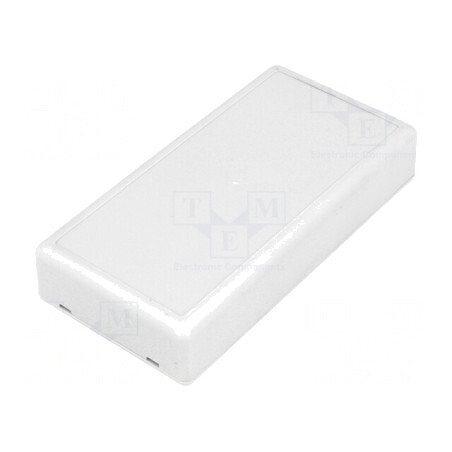 Carcasă Universală ABS Gri cu Clichet 61x121x23mm | Electronic-mag.ro | Componente Electronice