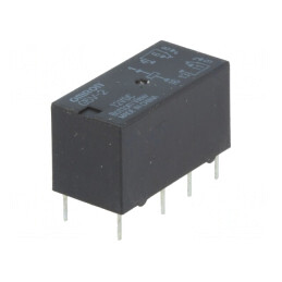 Releu electromagnetic DPDT 12VDC 2A | Electronic-mag.ro | Componente Electronice