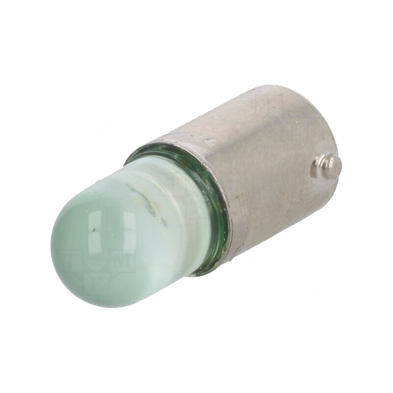 Lampă LED verde 220VDC BA9S | Electronic-mag.ro | Componente Electronice