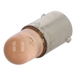 Lampă LED portocalie 220VDC BA9S | Electronic-mag.ro | Componente Electronice