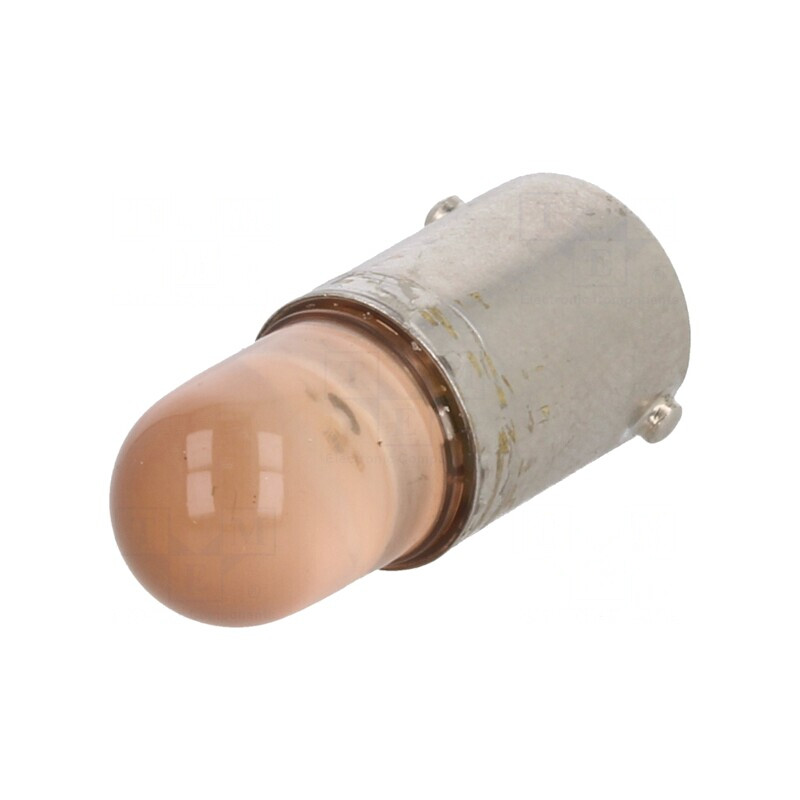 Lampă LED portocalie 220VDC BA9S | Electronic-mag.ro | Componente Electronice