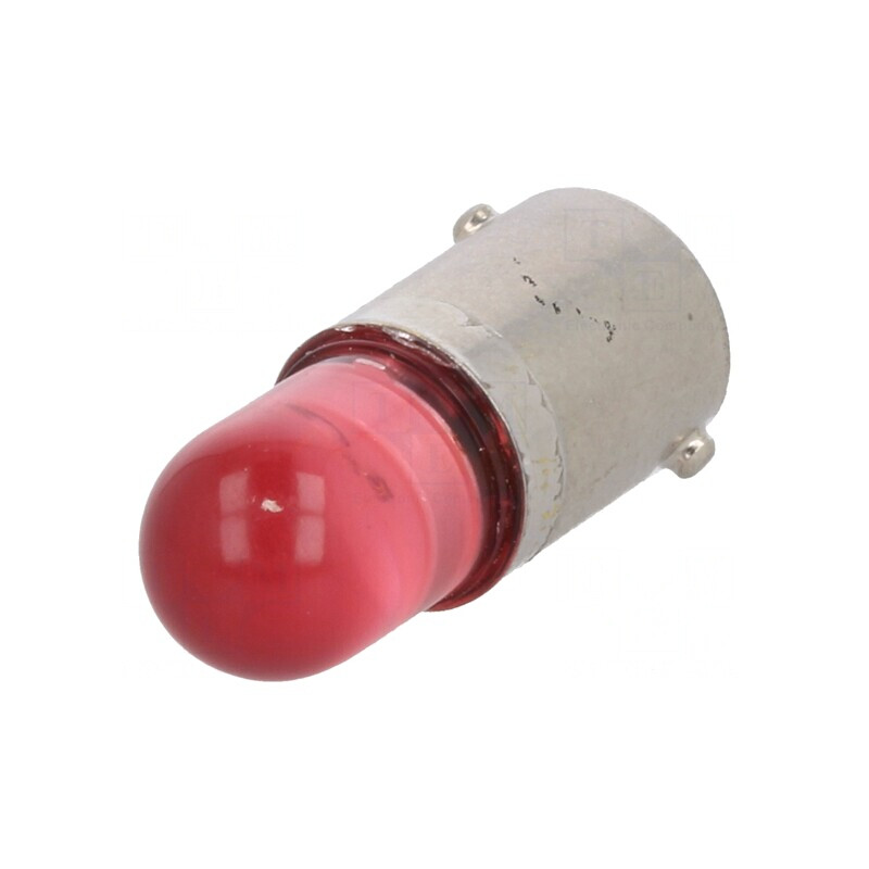 Lampă LED roșie 220VDC BA9S | Electronic-mag.ro | Componente Electronice