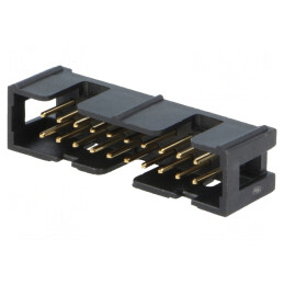 Soclu IDC tată 20 PIN drept THT aurit 2,54mm | Electronic-mag.ro | Componente Electronice