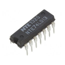Circuit Integrat Digital NAND 2 Intrări 4 Ieșiri DIP14