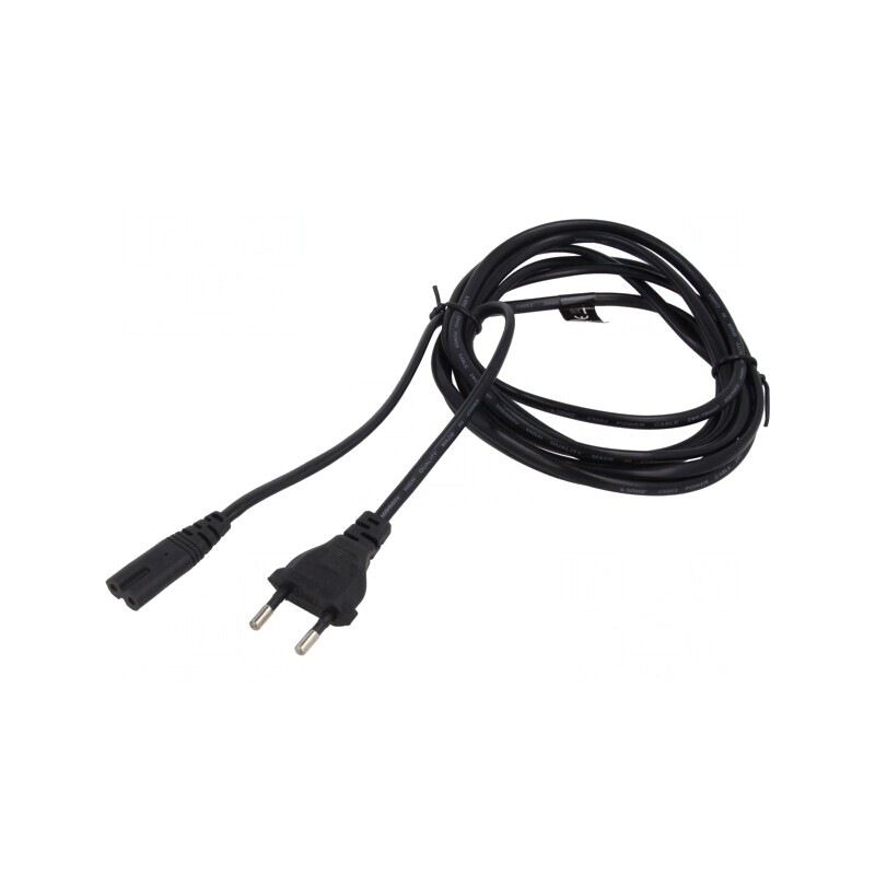 Cablu de alimentare 1,8m negru 2x0,5mm2 | Electronic-mag.ro | Componente Electronice Cablu de alimentare 1,8m negru 2x0,5mm2 | Electronic-mag.ro | Componente Electronice