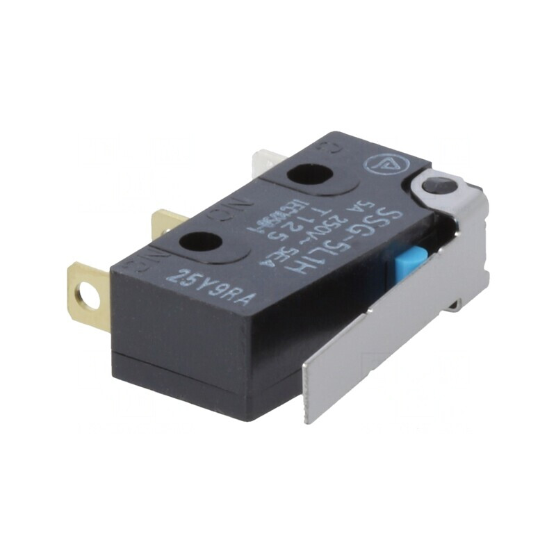 Microîntrerupător cu Manetă SPDT 5A 125VAC | Electronic-mag.ro | Componente Electronice