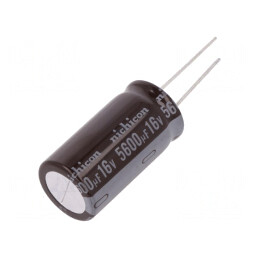Condensator electrolitic low ESR 5600uF 16V THT | Electronic-mag.ro | Componente Electronice