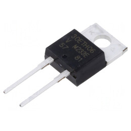 Diodă Redresoare THT 600V 30A TO220AC | Electronic-mag.ro | Componente Electronice