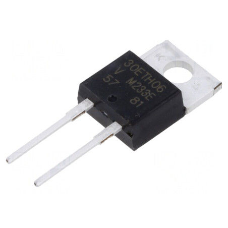 Diodă Redresoare THT 600V 30A TO220AC | Electronic-mag.ro | Componente Electronice