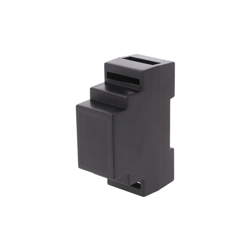 Carcasă ABS Neagră pentru Șină DIN 88x34x62mm | Electronic-mag.ro | Componente Electronice Carcasă ABS Neagră pentru Șină DIN 88x34x62mm | Electronic-mag.ro | Componente Electronice