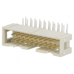 Soclu IDC tată 20 pini unghi 90° THT 1,27mm | Electronic-mag.ro | Componente Electronice
