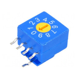 Întrerupător DEC/BCD 10 Poz THT | Electronic-mag.ro | Componente Electronice