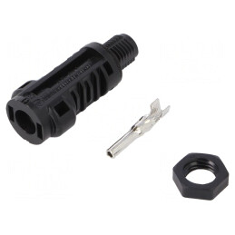 Conector solari tată 4-6mm2 cu contacte crimpat SOLARLOK | Electronic-mag.ro | Componente Electronice