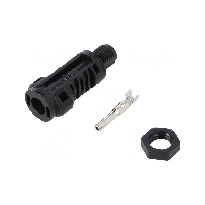 Conector solari tată 4-6mm2 cu contacte crimpat SOLARLOK | Electronic-mag.ro | Componente Electronice