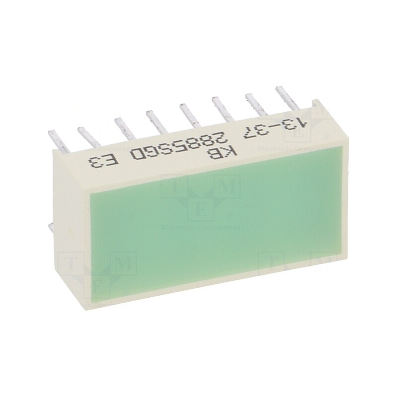 LED Afișaj Verde Difuz 568nm 30-100mcd | Electronic-mag.ro | Componente Electronice