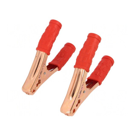 Bornă crocodil 400A roşie | Electronic-mag.ro | Componente Electronice