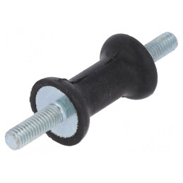 Atenuator de Vibrații M6 20mm 30mm Guma | Electronic-mag.ro | Componente Electronice
