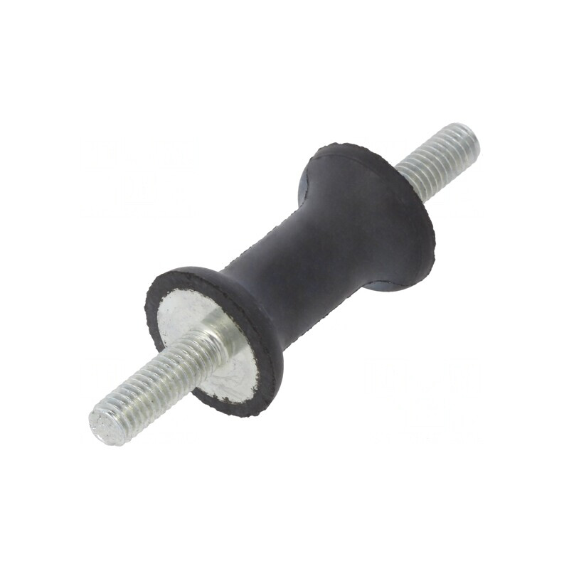 Atenuator Vibrații M6 20mm Guma 30mm | Electronic-mag.ro | Componente Electronice