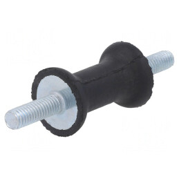 Atenuator de Vibrații M6 20mm Guma | Electronic-mag.ro | Componente Electronice