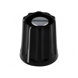 Buton Rotativ Plastic Negru 3mm | Electronic-mag.ro | Componente Electronice