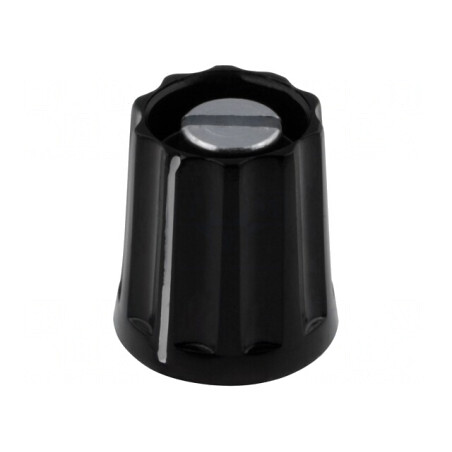 Buton Rotativ Plastic Negru 3mm | Electronic-mag.ro | Componente Electronice