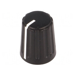 Buton Conic Rotativ cu Indicator ABS 6mm 13.5x17.1mm | Electronic-mag.ro | Componente Electronice