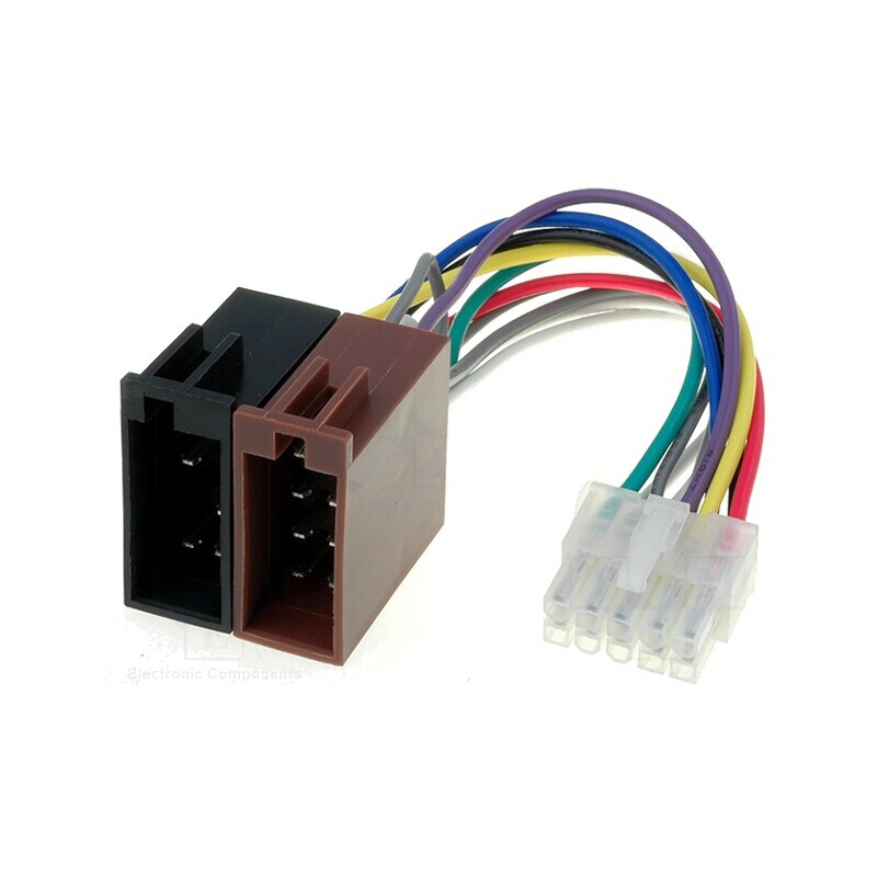 Conector ISO Philips 10 PIN | Electronic-mag.ro | Componente Electronice