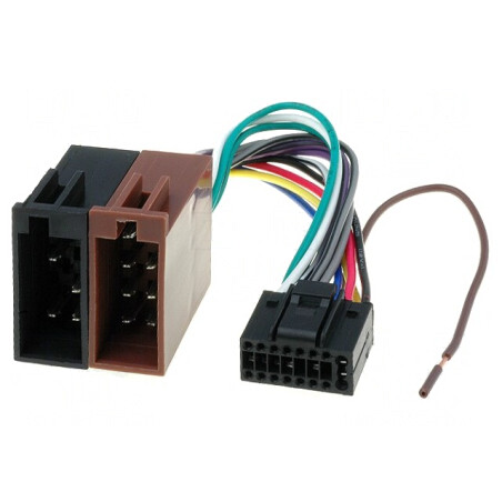 Conector ISO Kenwood 16 PIN | Electronic-mag.ro | Componente Electronice
