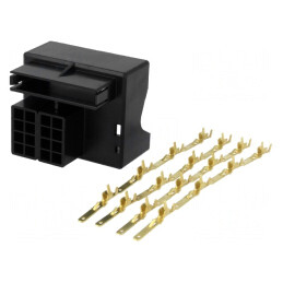 Kit Soclu Quadlock cu Terminal | Electronic-mag.ro | Componente Electronice