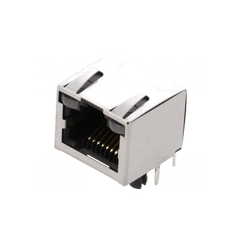 Soclu RJ45 Cat5 Ecranat cu LED 8p8c THT | Electronic-mag.ro | Componente Electronice Soclu RJ45 Cat5 Ecranat cu LED 8p8c THT | Electronic-mag.ro | Componente Electronice