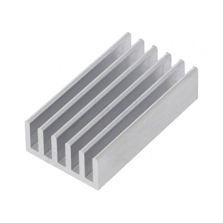 Radiator extrudat cu aripioare 37.5mm x 21mm | Electronic-mag.ro | Componente Electronice