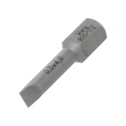 Capăt șurubelniță plată 4,0x0,5mm 25mm Torsion | Electronic-mag.ro | Componente Electronice