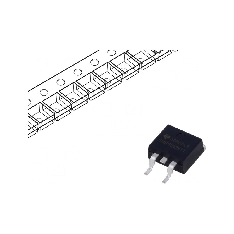Tranzistor N-MOSFET 100V 200A 250W D2PAK | Electronic-mag.ro | Componente Electronice