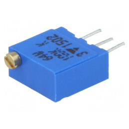 Potentiometru Multitura 100kΩ 500mW THT ±10% | Electronic-mag.ro | Componente Electronice