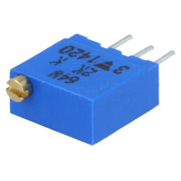 Potentiometru Multitura 2kΩ 500mW THT ±10% | Electronic-mag.ro | Componente Electronice