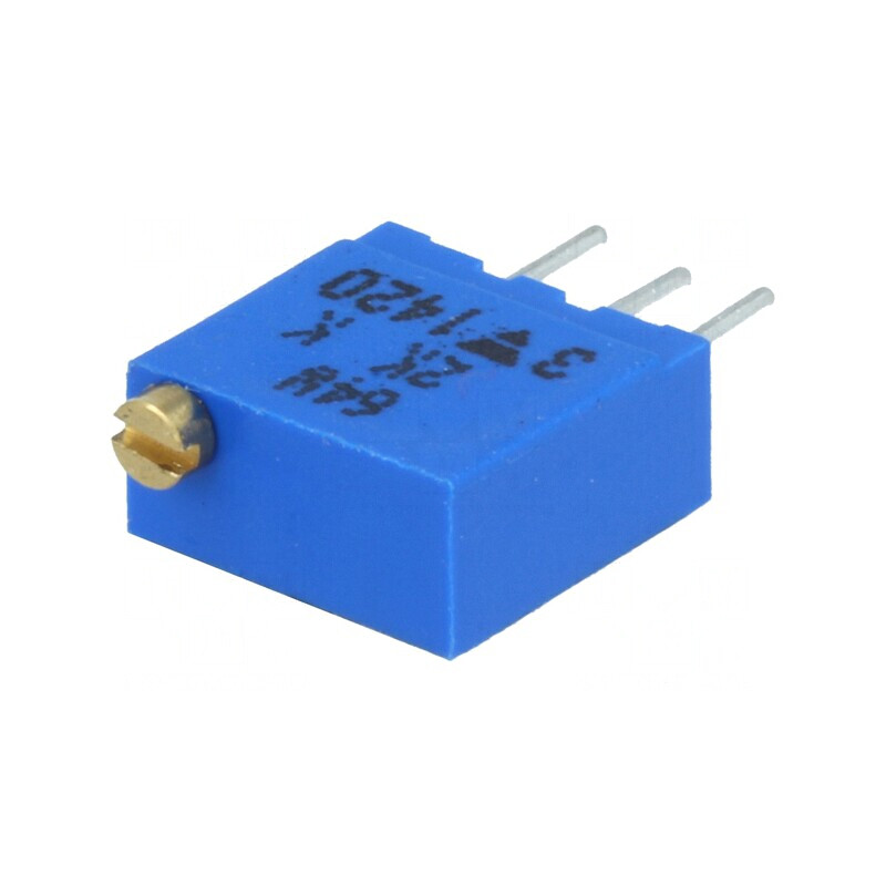Potentiometru Multitura 2kΩ 500mW THT ±10% | Electronic-mag.ro | Componente Electronice