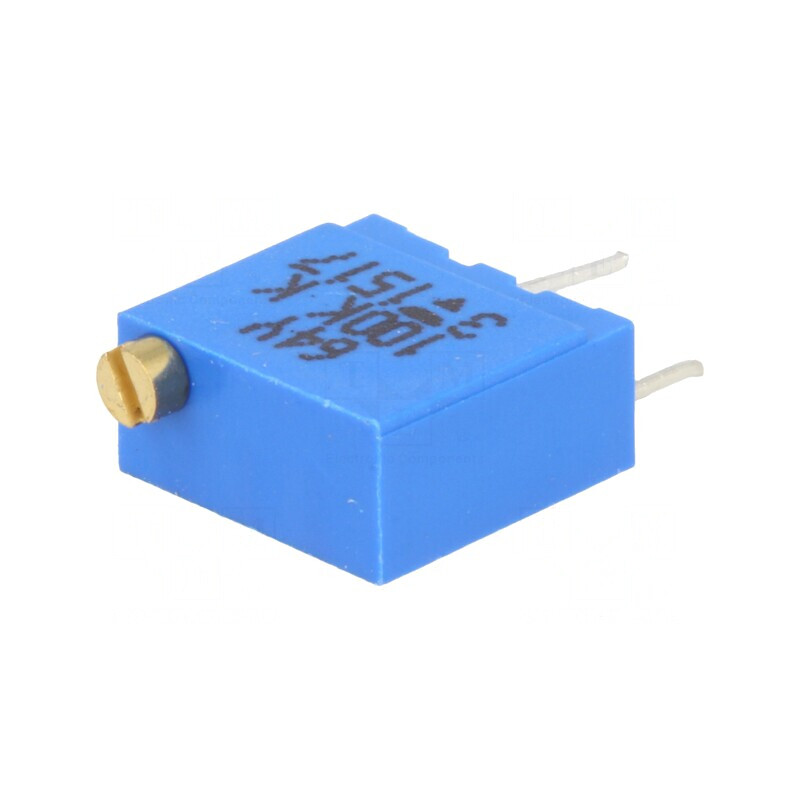 Potentiometru Multitura 100kΩ 500mW THT | Electronic-mag.ro | Componente Electronice
