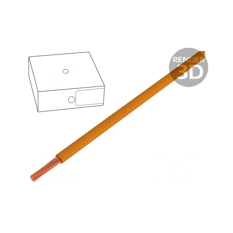 Cablu Electric Litat Cu 6mm2 PVC Portocaliu 100m | Electronic-mag.ro | Componente Electronice Cablu Electric Litat Cu 6mm2 PVC Portocaliu 100m | Electronic-mag.ro | Componente Electronice