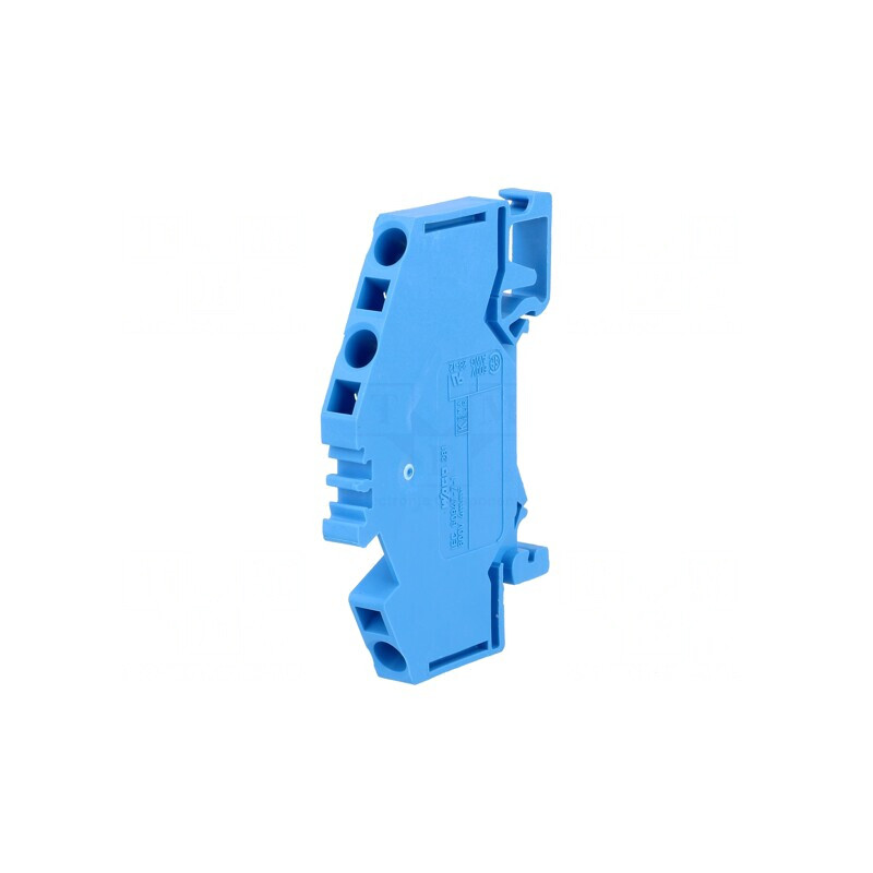 Conector de Îmbinare pentru Șine 0,08-4mm2, 3 Borne, Albastru | Electronic-mag.ro | Componente Electronice