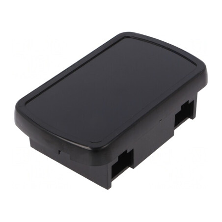 Carcasă universală ABS neagră 66x108x34mm | Electronic-mag.ro | Componente Electronice