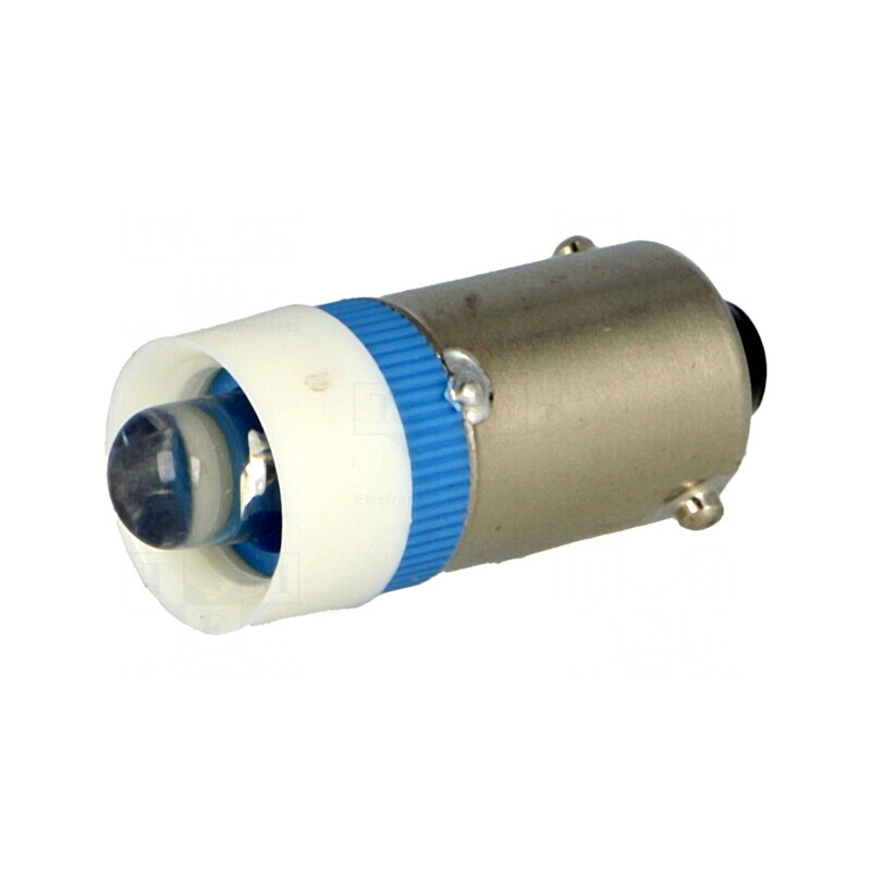 Lampă LED albastră 24V BA9S | Electronic-mag.ro | Componente Electronice
