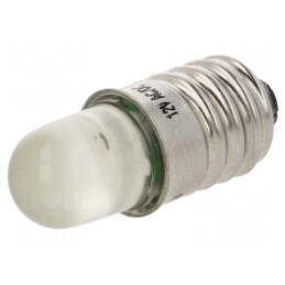 Lampă LED galbenă 12V E10 | Electronic-mag.ro | Componente Electronice