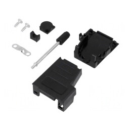 Carcasă pentru conectori D-Sub 9pin și D-Sub HD 15pin | Electronic-mag.ro | Componente Electronice