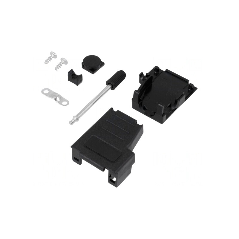 Carcasă pentru conectori D-Sub 9pin și D-Sub HD 15pin | Electronic-mag.ro | Componente Electronice